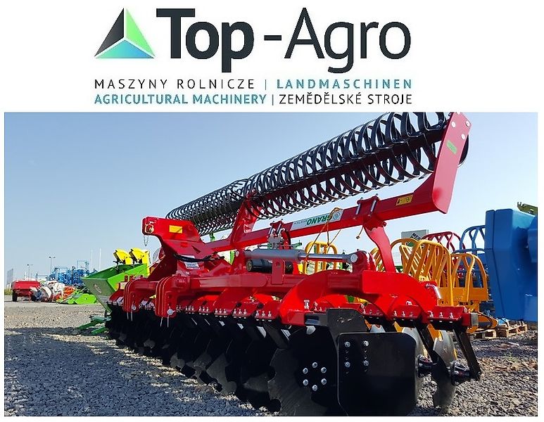 Top-Agro Grano-System Scheibenegge Flexringwalze + Striegel 4,0m hydr !!NEU!!