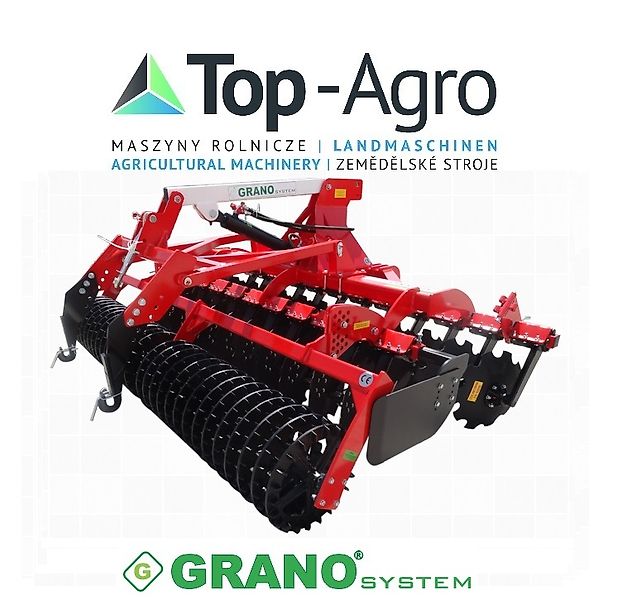 GRANO-SYSTEM BEST PRODUKT TUV CE ISO Top-Agro Scheibenaggregat 4m 560mm SHARK